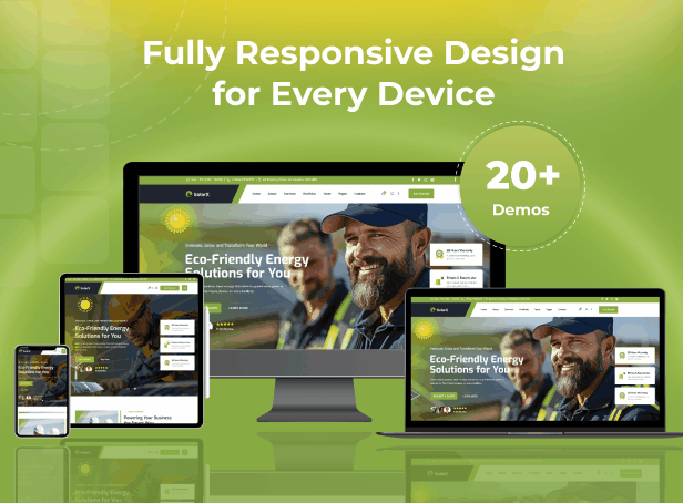 SolarX | Ecology & Solar Energy HTML Template